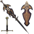 Imagen de Anduril gama TOP con expositor y vaina El Señor de los Anillos parte de nuestra colección en Espadas y más, sitio oficial.