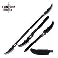 Arma de doble hoja funcional afilada Fantasy Master 41200