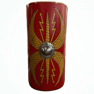 Imagen de Escudo romano Scuttum de legionario B86400 parte de nuestra colección en Espadas y más, sitio oficial.
