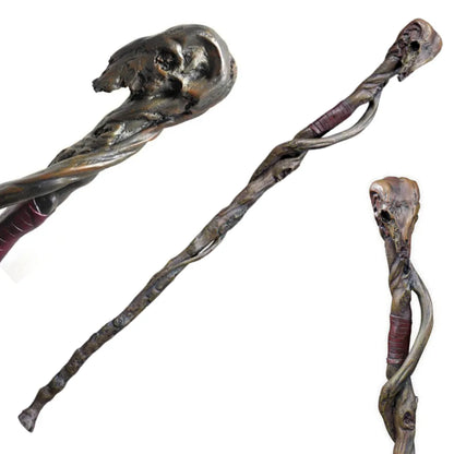 Bastón de Alastor Ojo Loco Moody Harry Potter