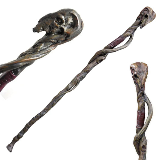 Bastón de Alastor Ojo Loco Moody Harry Potter