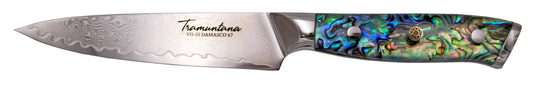 Cuchillo Cocina Tramuntana Utilitario Damasco Vg10 67 Capas 12,3 Cm