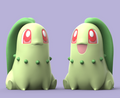 Imagen de Figura Pokemon Chikorita parte de nuestra colección en Espadas y más, sitio oficial.