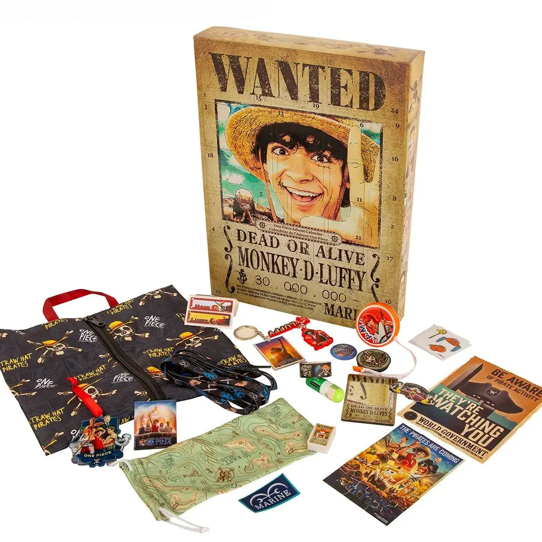 Calendario de Adviento 2025 – One Piece™ Wanted