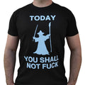 Imagen de Camiseta "Today yoy shall not f,,,," parte de nuestra colección en Espadas y más, sitio oficial.
