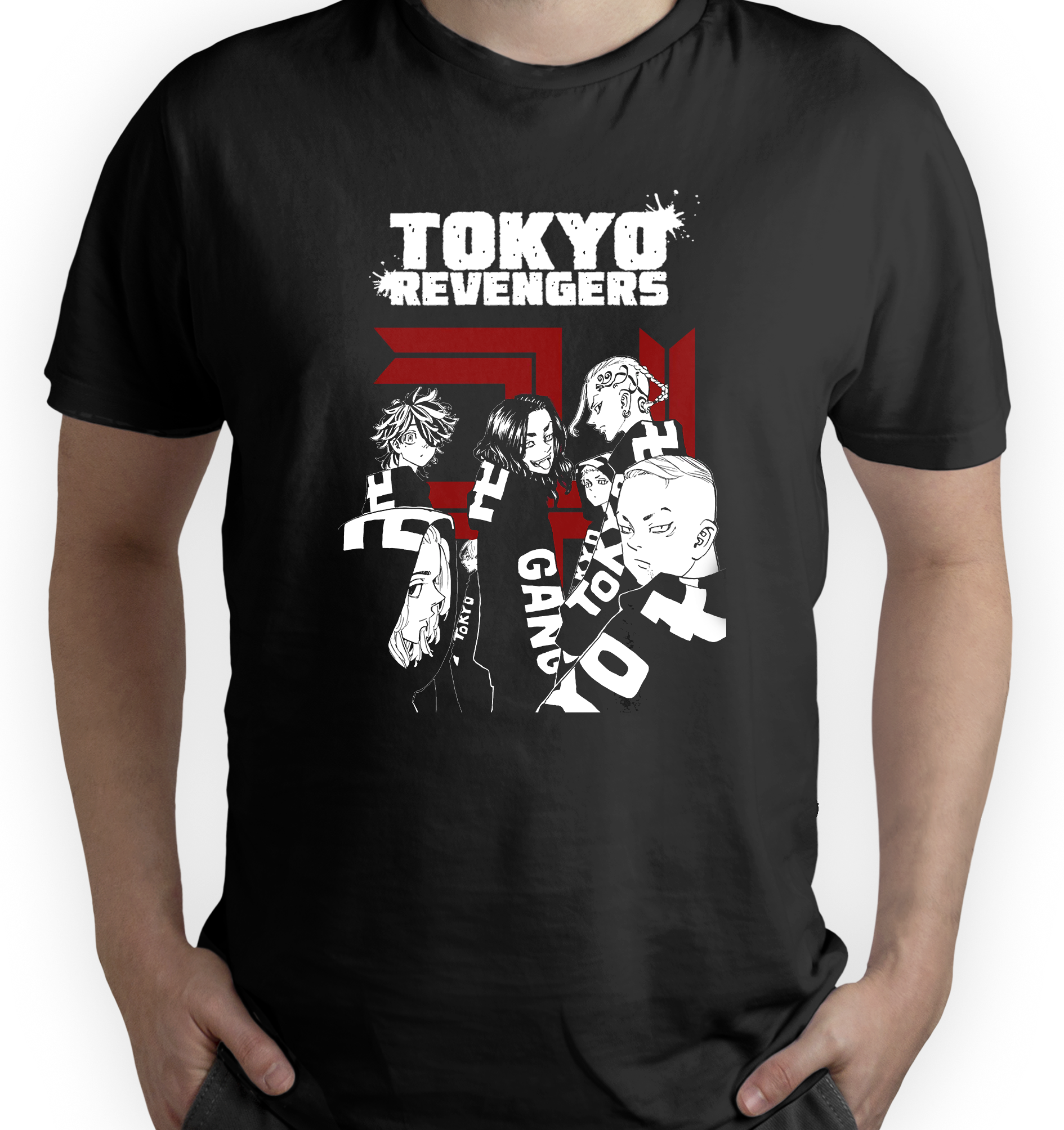 Camiseta Negra Tokyo revengers