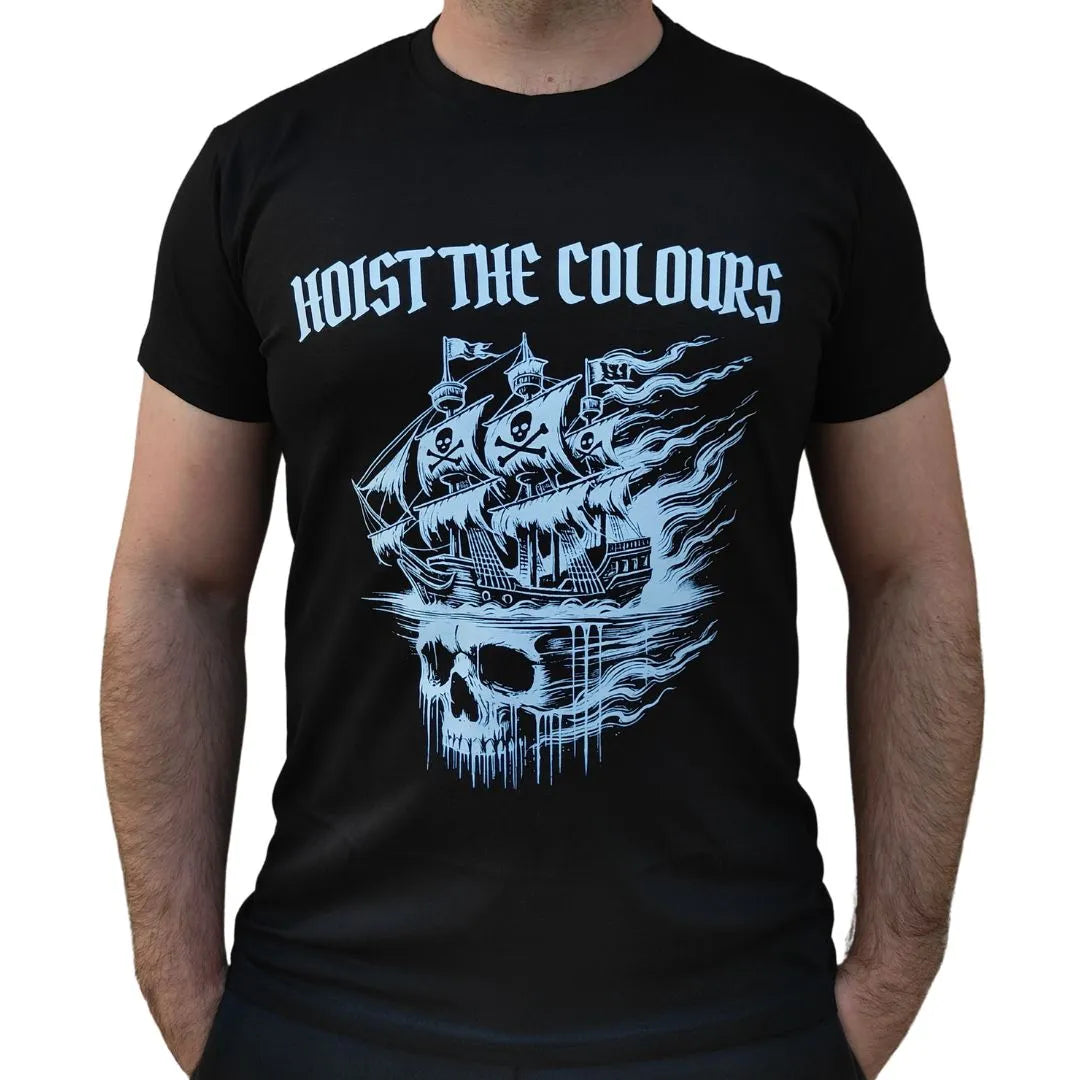 Camiseta Espadas y Mas hoist the colurs color negro