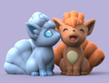 Pokemon Vulpix Figure