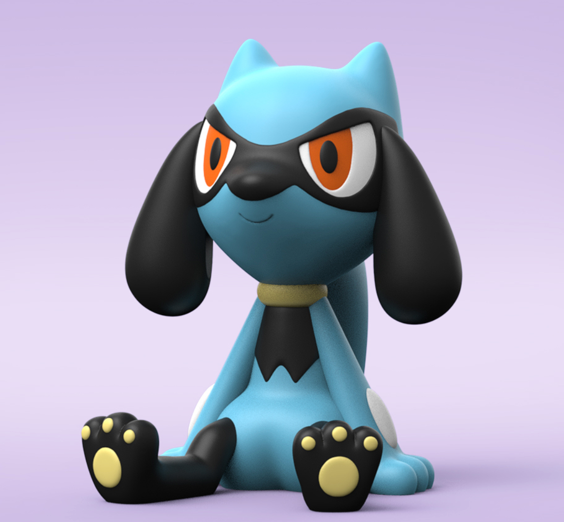 Figura pokemon riolu