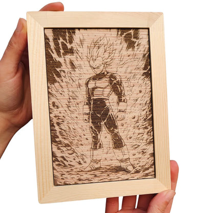 Cartel Vegeta Dragon Ball
