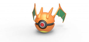 Imagen de Pokeball Artesanal Charizard parte de nuestra colección en Espadas y más, sitio oficial.