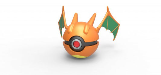Imagen de Pokeball Artesanal Charizard parte de nuestra colección en Espadas y más, sitio oficial.