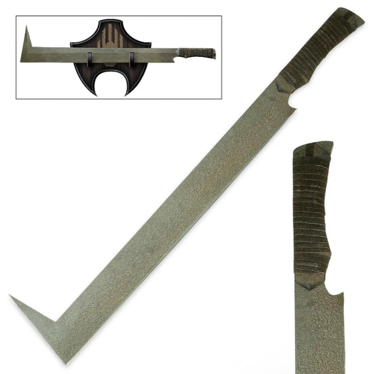 Imagen de Cimitarra Uruk Hai Oficial El Señor De Los Anillos parte de nuestra colección en Espadas y Más, sitio oficial.