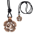 Colgante Serpiente Vikinga de Bronce