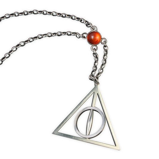 Colgante y expositor las reliquias de la muerte Harry Potter