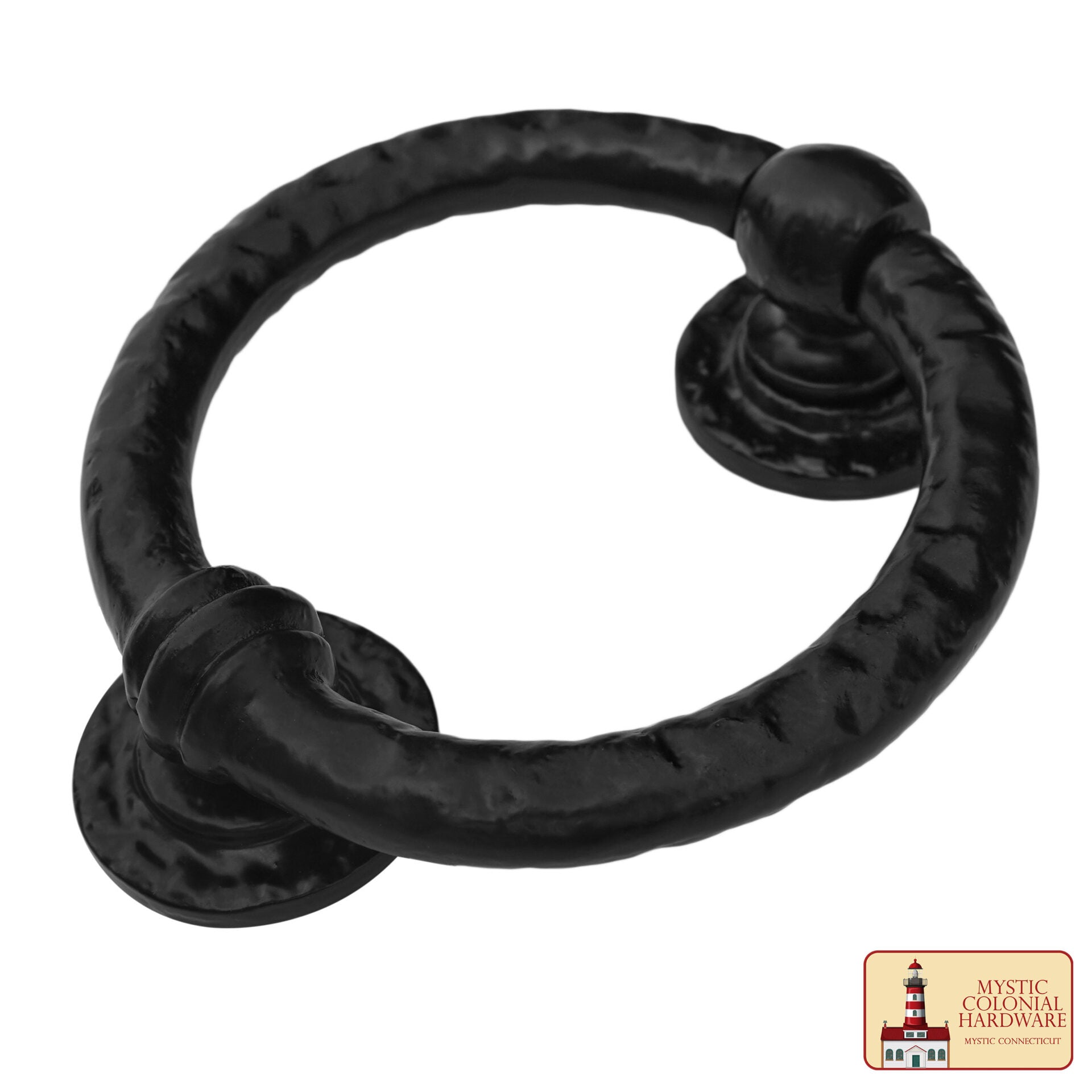 Aldaba Grande de Hierro Fundido para Puerta de Entrada Aldaba Antigua Hecha a Mano - Imagen 6