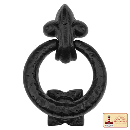Aldaba de Hierro Fundido para Puerta de Entrada Aldaba Antigua Hecha a Mano - Imagen 5