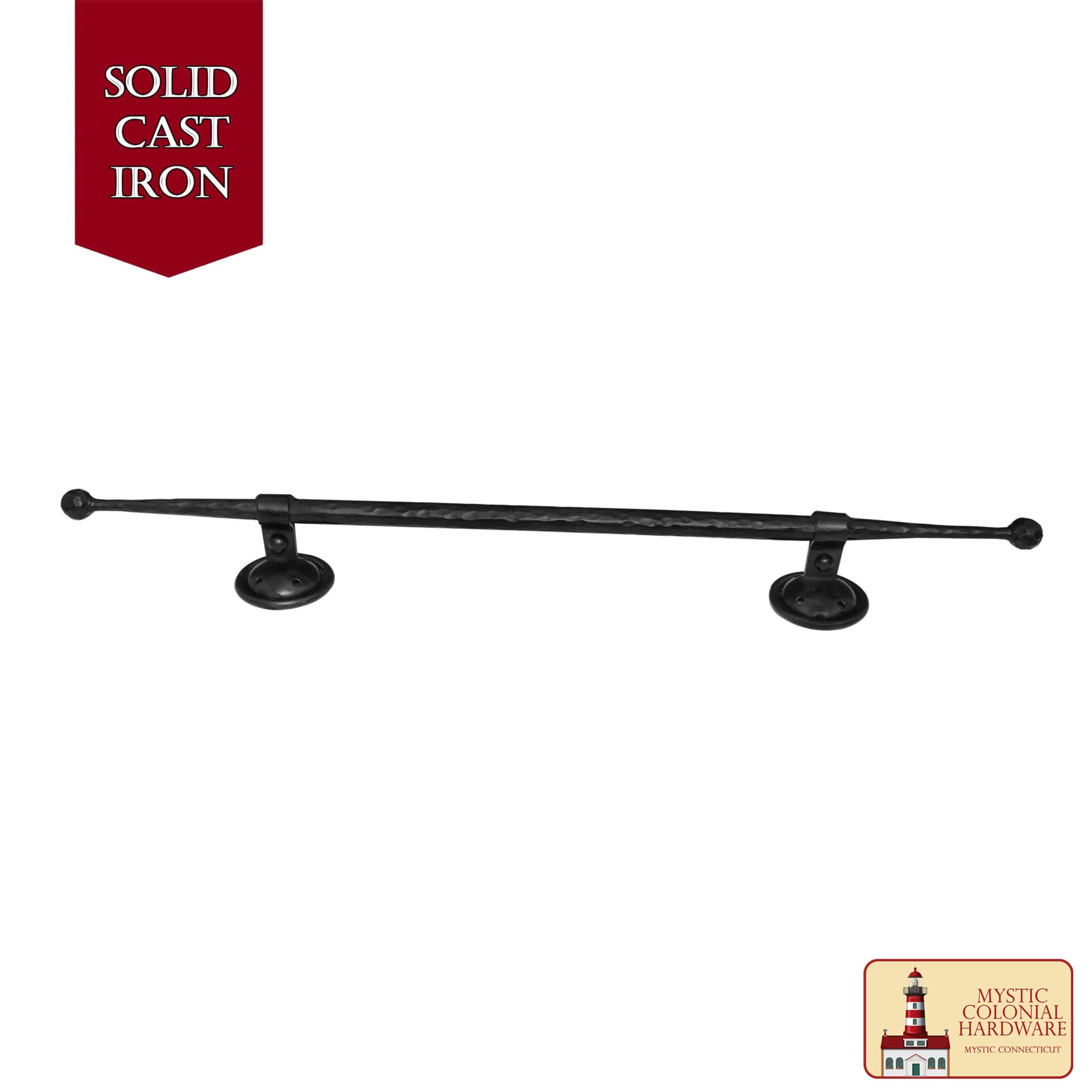 Tirador de Puerta de Castillo de Estilo Medieval: Hierro Macizo Forjado a Mano - Imagen 2