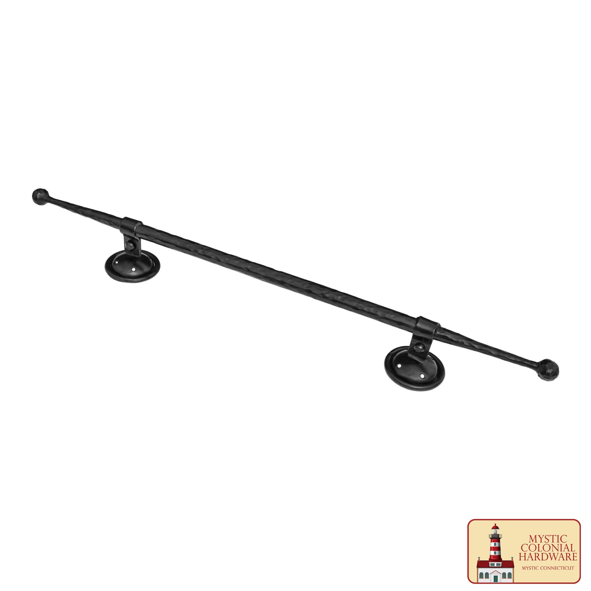 Tirador de Puerta de Castillo de Estilo Medieval: Hierro Macizo Forjado a Mano - Imagen 1