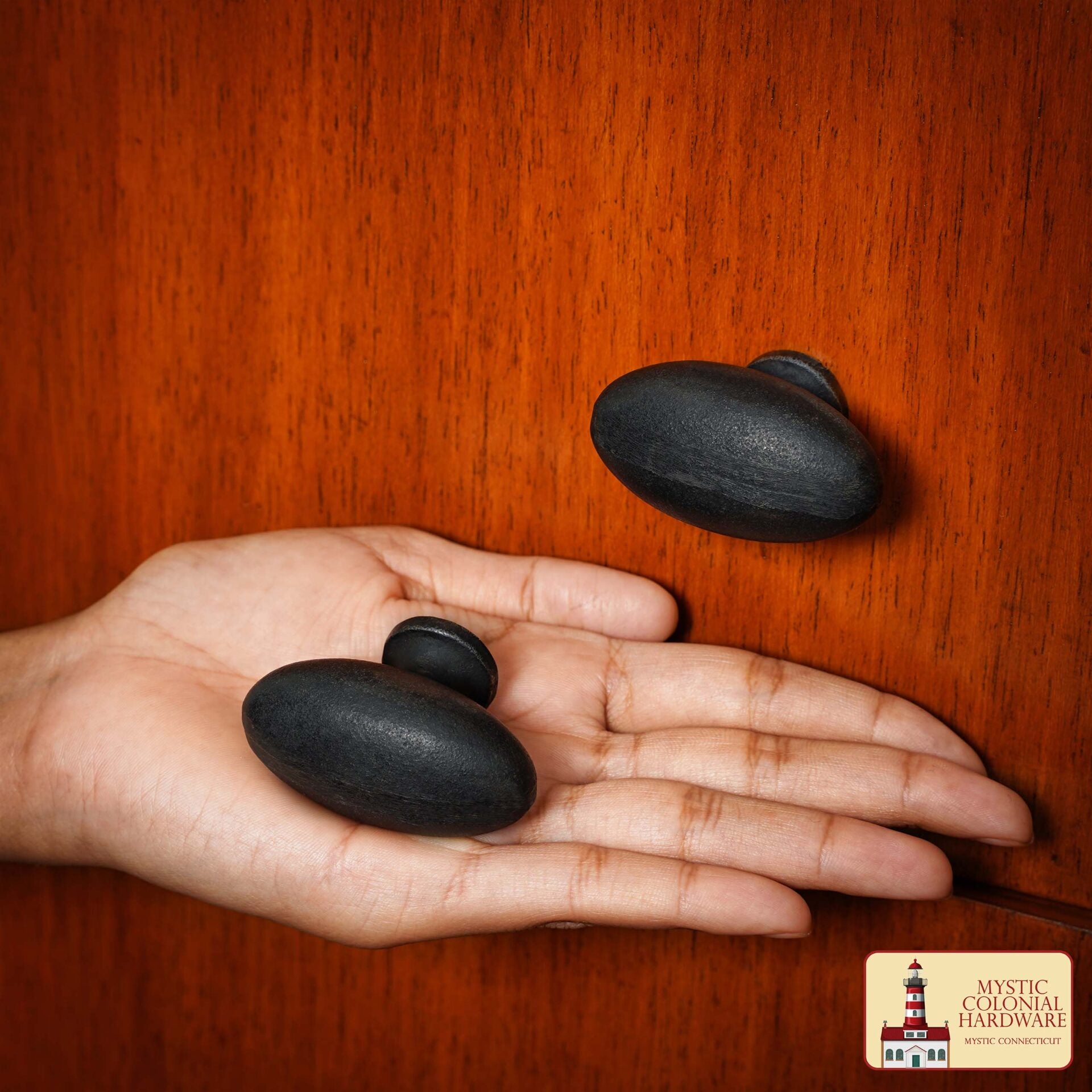 Forjado a Mano de Hierro Tirador del Gabinete Antiguo Rústico Perillas para el Gabinete de Cocina Cajón Tire de las Manijas con el Hardware - Imagen 1