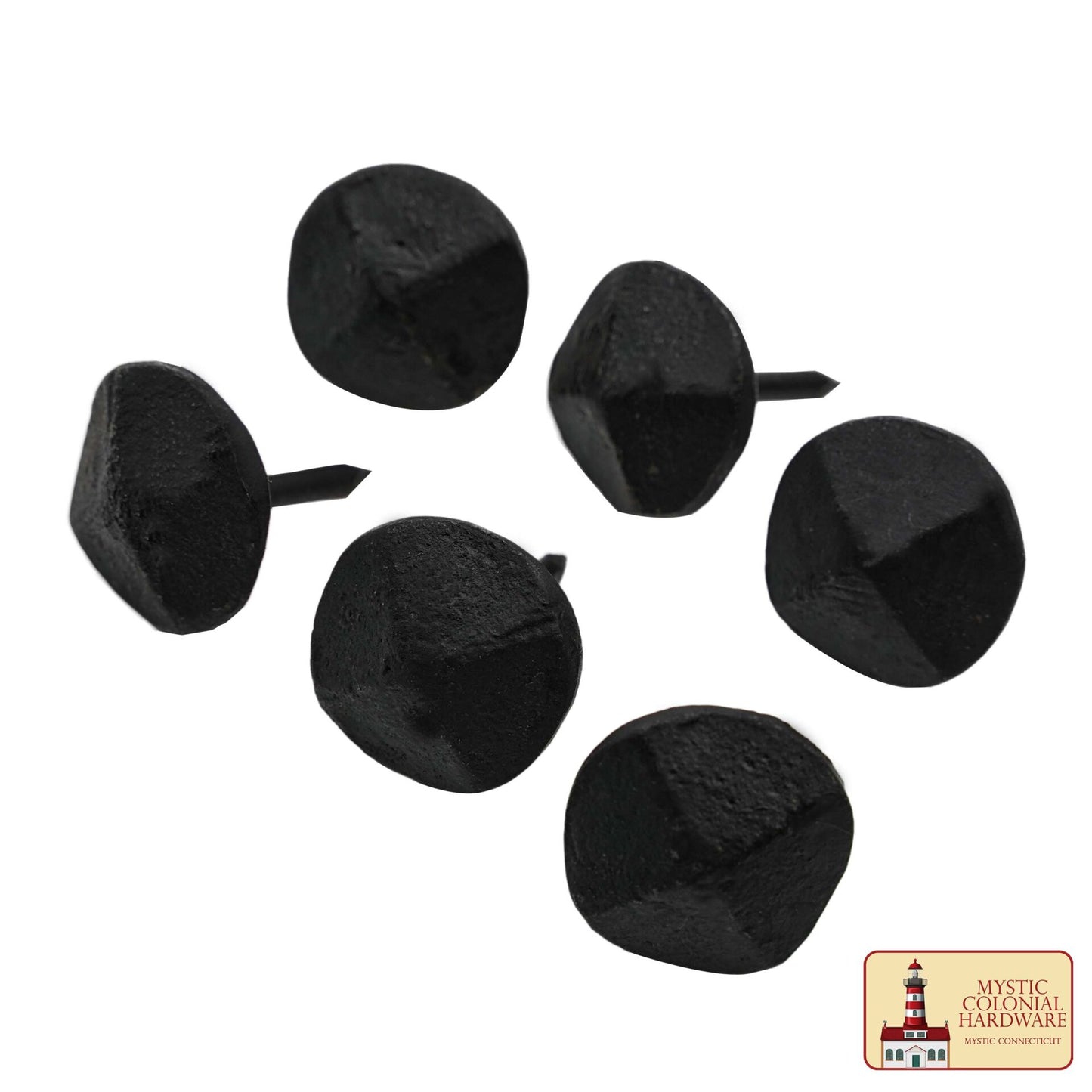Clavos Clavos Decorativos de Hierro, Forjados a Mano, Acabado Ennegrecido Al Aceite Natural - Imagen 4