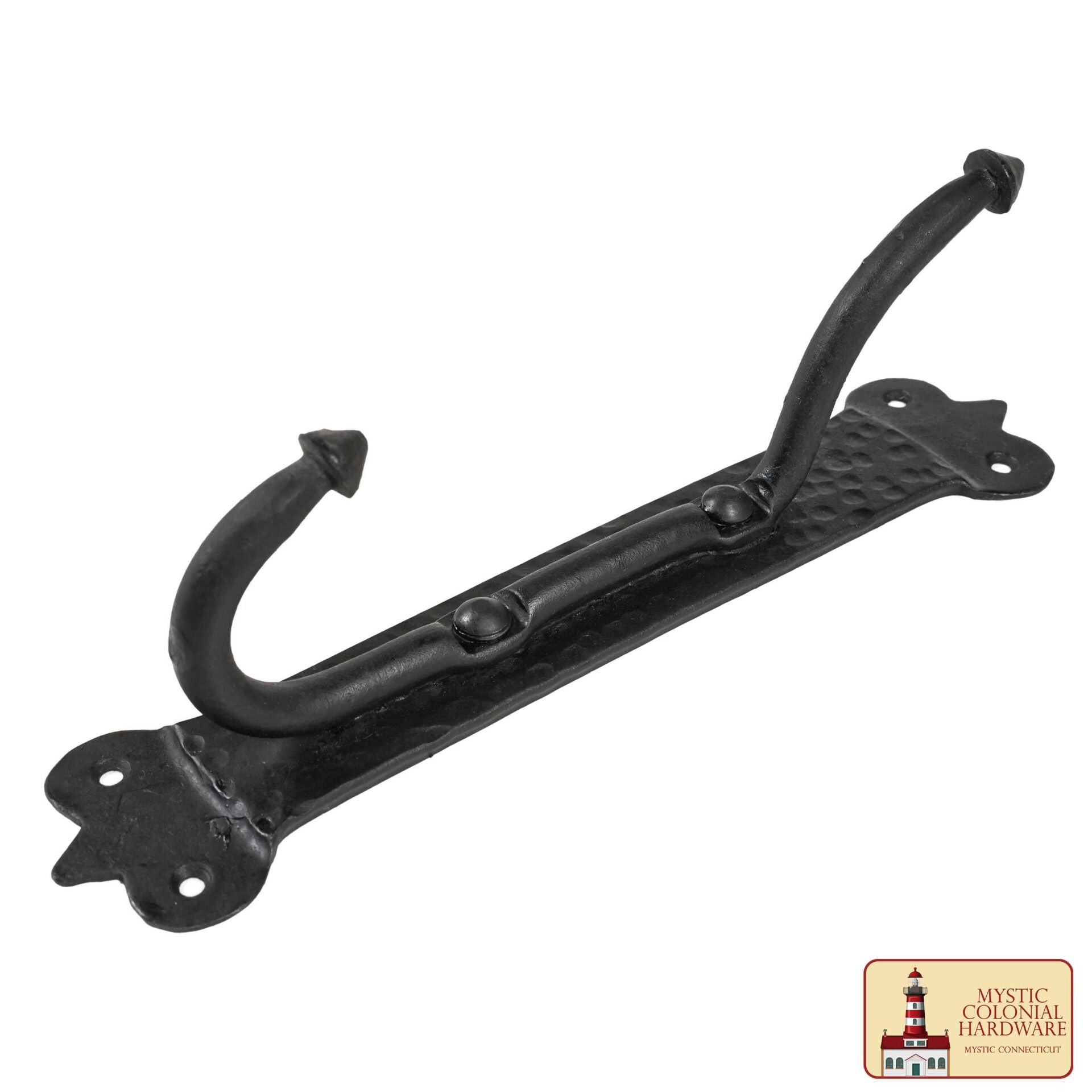 Perchero de Hierro Fundido Macizo Gancho Grande Victoriano, Colonial, Retro, Steampunk, Gótico, Barroco Medieval - Imagen 4