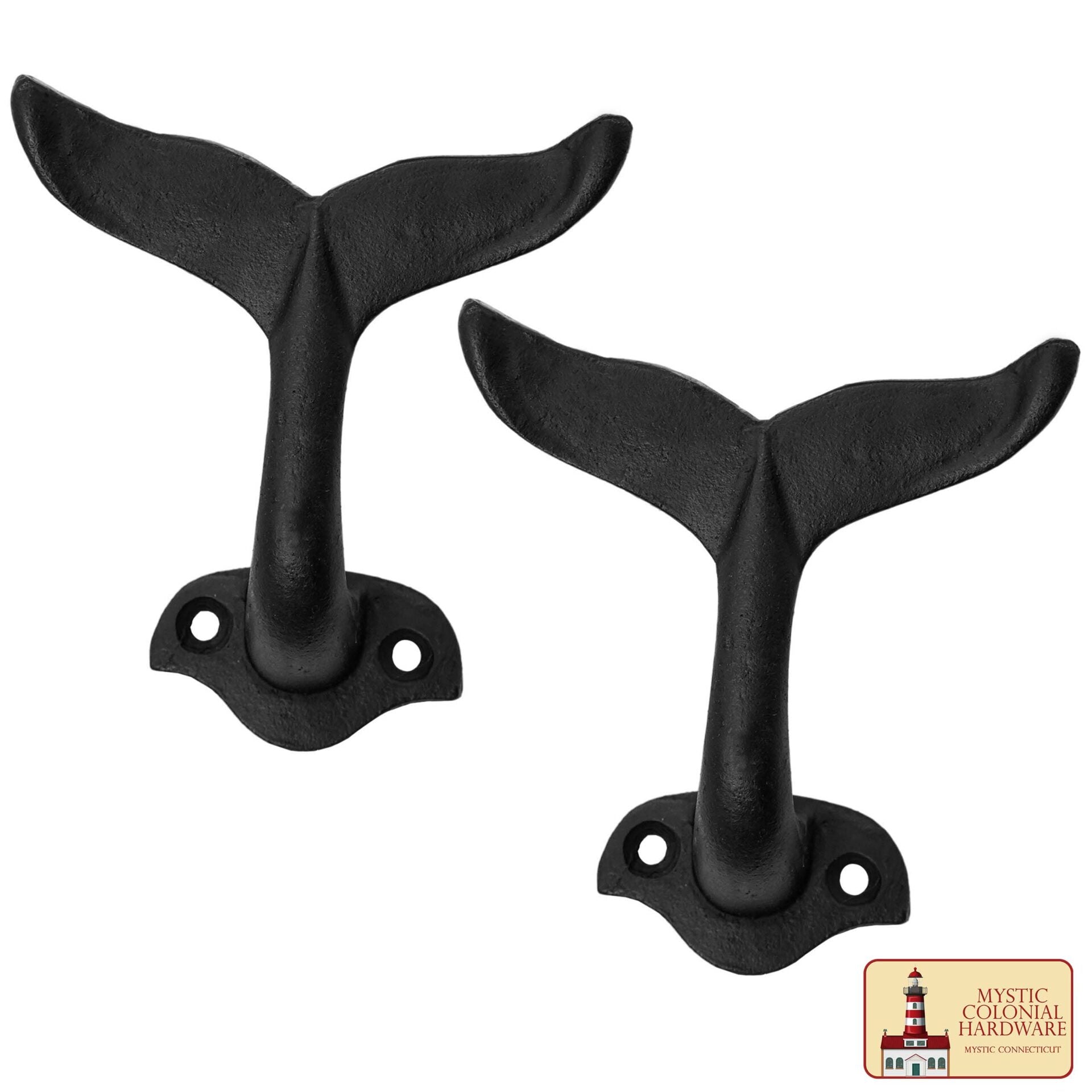 Ganchos de Pared Rústicos de Hierro Fundido, Ganchos Utilitarios Retro Resistentes para Colgar Abrigos, Bolsos, Toallas, Batas, Sombreros y Más, Acabado: Ennegrecido con Aceite - Imagen 4