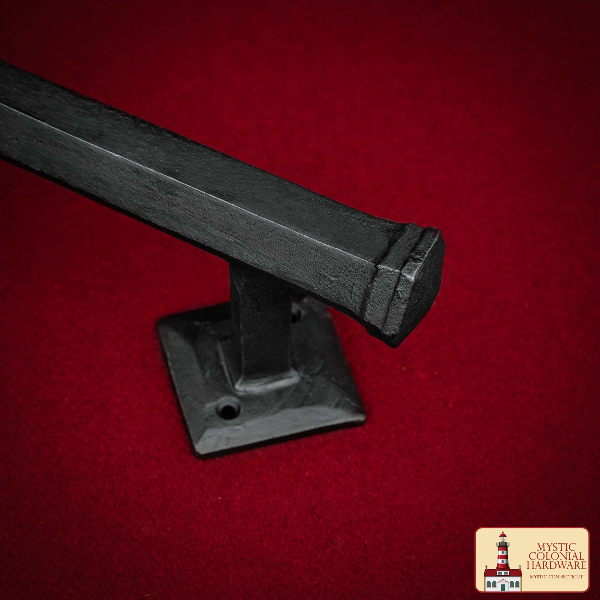 Tirador de Puerta de Castillo de Estilo Medieval: Hierro Macizo Forjado a Mano - Imagen 6