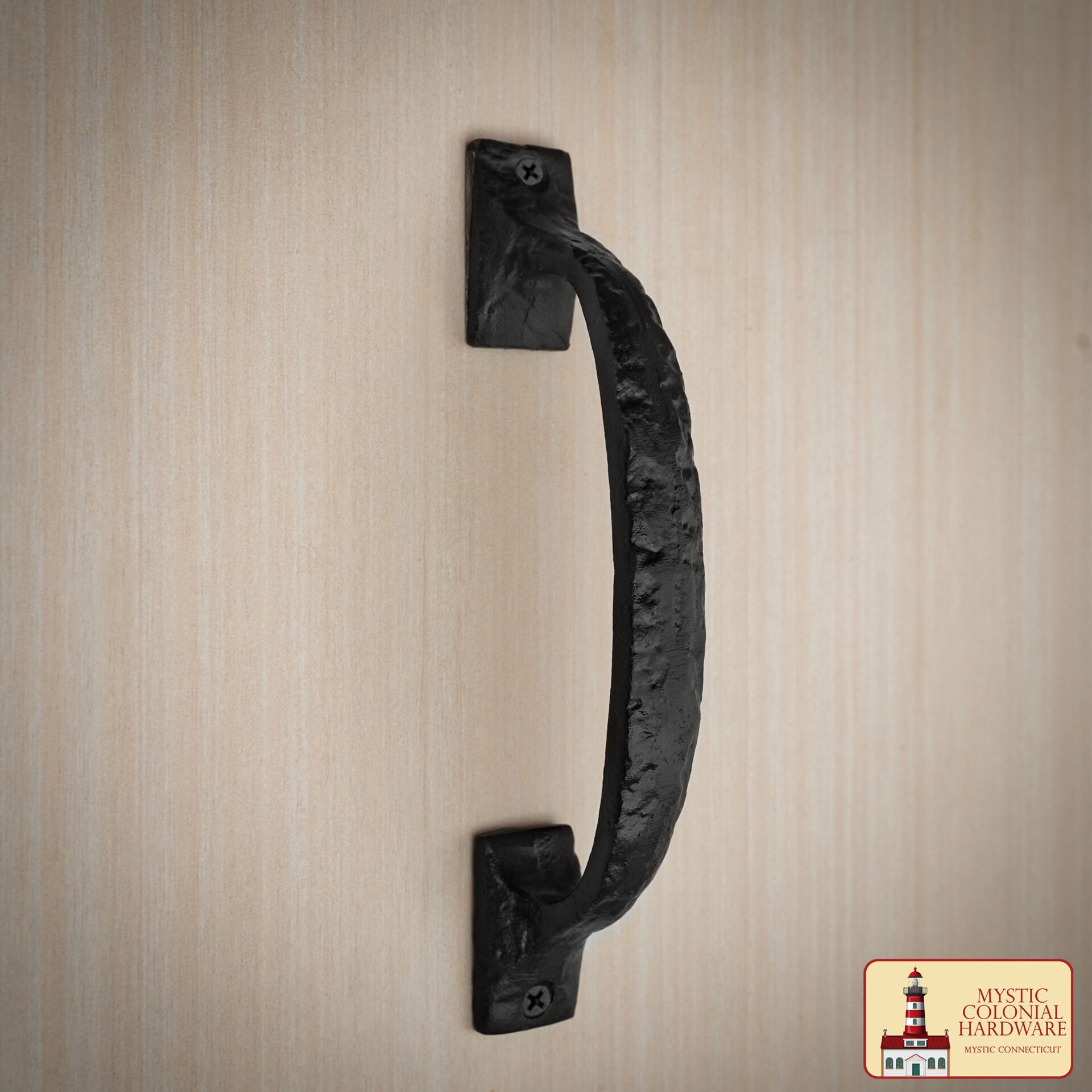 Tirador de Puerta de Castillo de Estilo Medieval: Hierro Macizo Forjado a Mano - Imagen 2