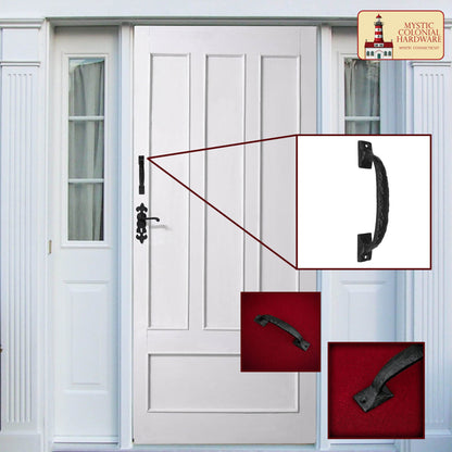 Tirador de Puerta de Castillo de Estilo Medieval: Hierro Macizo Forjado a Mano - Imagen 5