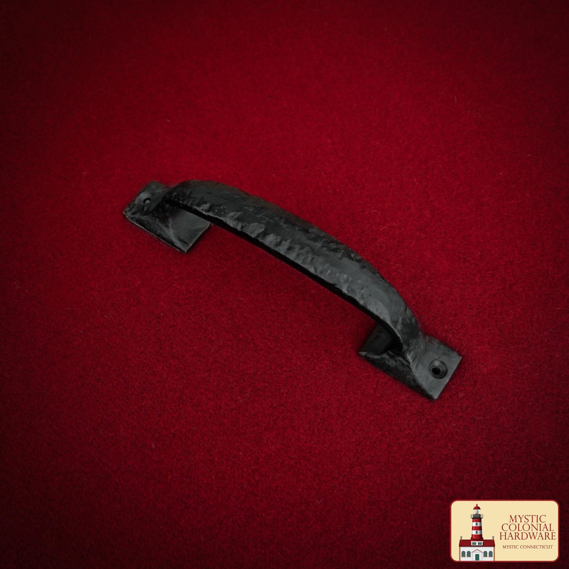 Tirador de Puerta de Castillo de Estilo Medieval: Hierro Macizo Forjado a Mano - Imagen 1