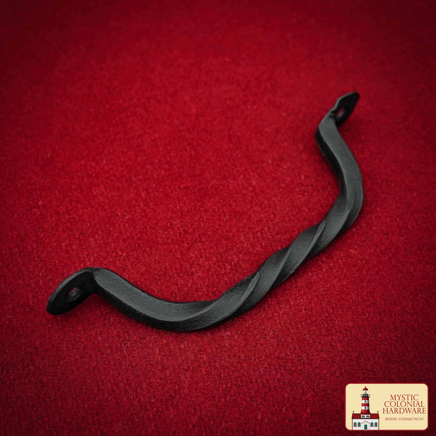Juego de 2 Tiradores de Puerta Rústicos Forjados a Mano: Ideal para Ambientes Victorianos, Coloniales, Retro, Steampunk, Góticos, Barrocos y Medievales, 16,5 Cm - Imagen 1