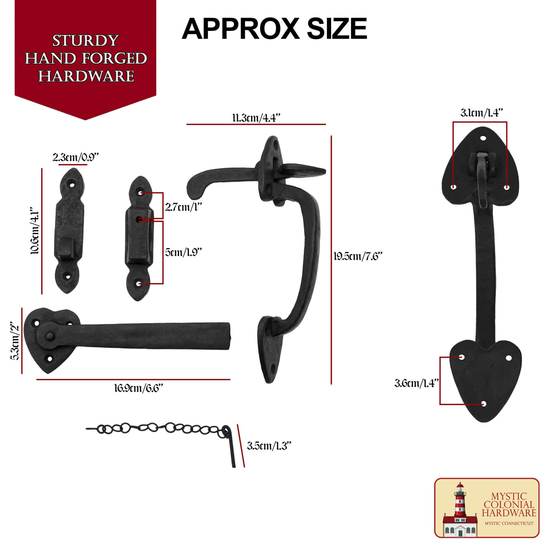 Pestillo con Manilla - Imagen 3