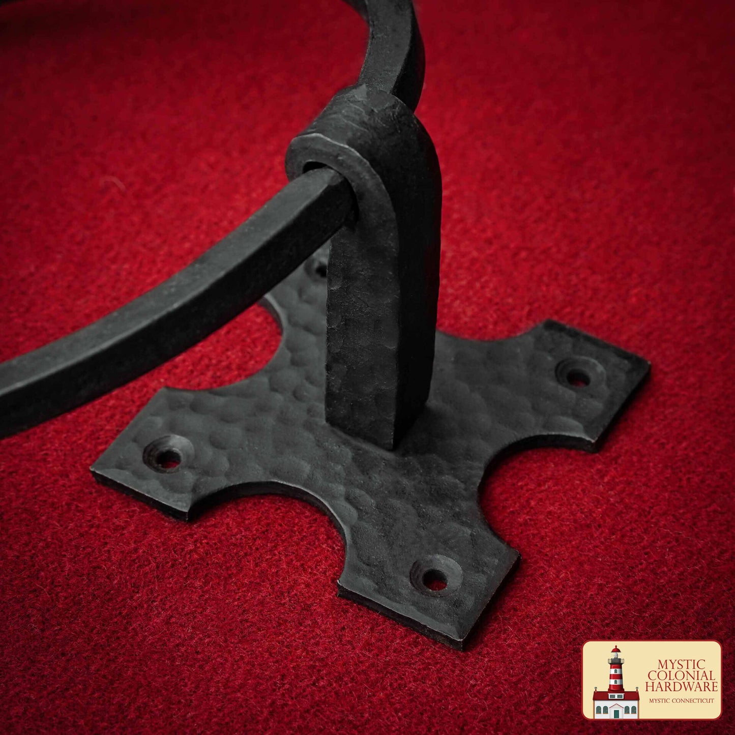 Toallero de Pared Rústico Forjado a Mano: Ideal para Cuartos de Baño y Cocinas Victorianos, Coloniales, Retro, Steampunk, Góticos, Barrocos y Medievales, 15,9 Cm - Imagen 6