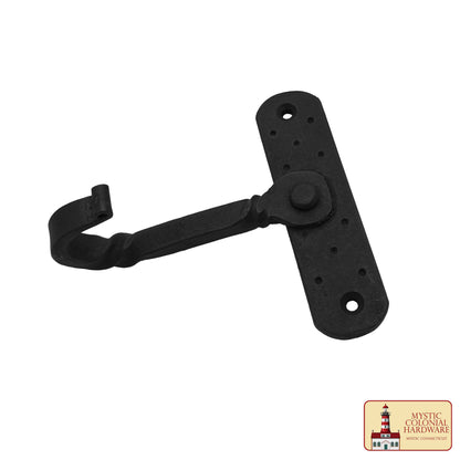 Gancho de Pared Rústico Forjado a Mano - Colgador Individual - Herrajes de Hierro Forjado para Interiores Coloniales, Victorianos, Retro, Góticos, Steampunk y Barrocos - Imagen 5