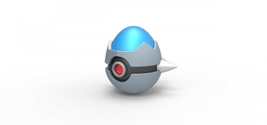 Imagen de Pokeball Artesanal Cranidos parte de nuestra colección en Espadas y más, sitio oficial. Esta imagen describe  pokeball