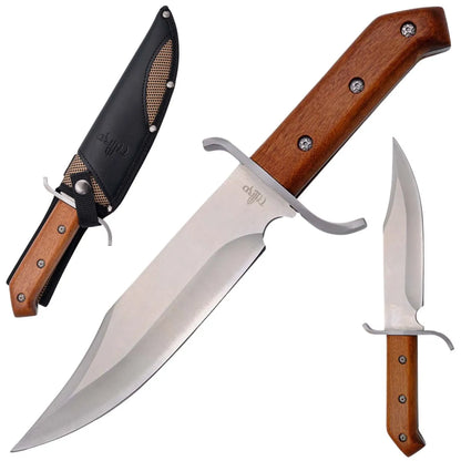 Cuchillo Bowie de Caza Third Acero 440 – Hoja 20 cm, Satinado