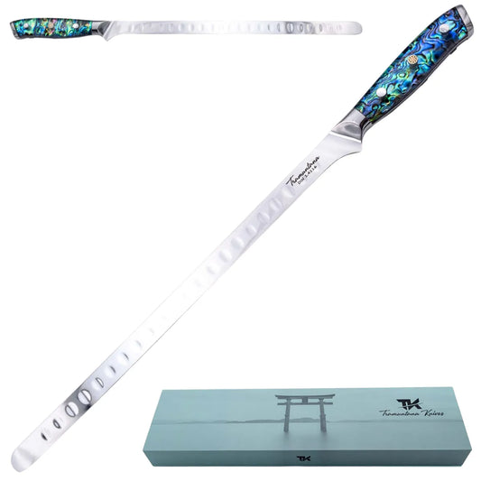 Cuchillo Jamonero Tramuntana Knives de Acero con Mango Abulón