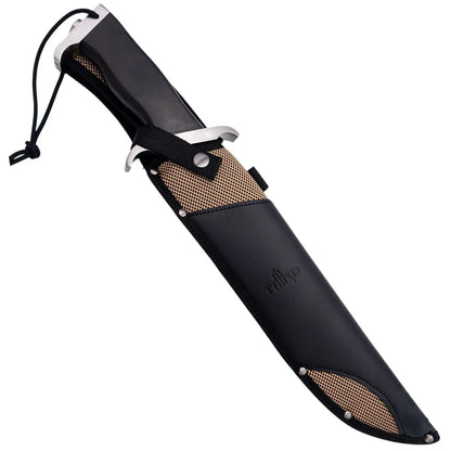 Cuchillo Táctico 32 cm con Mango de Ébano
