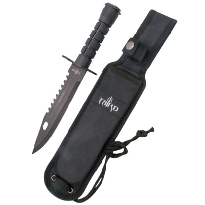 Imagen de Cuchillo Tactico Modelo "Mercenario" H0814BK parte de nuestra colección en Espadas y más, sitio oficial.