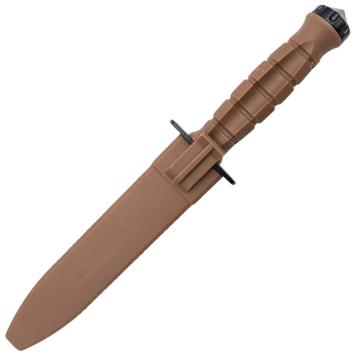 Cuchillo Táctico Third Hoja 17,1 cm con Funda – Mango Marrón