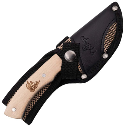 Cuchillo de Caza Third Acero 440 Brillo Espejo – Mango de Arce