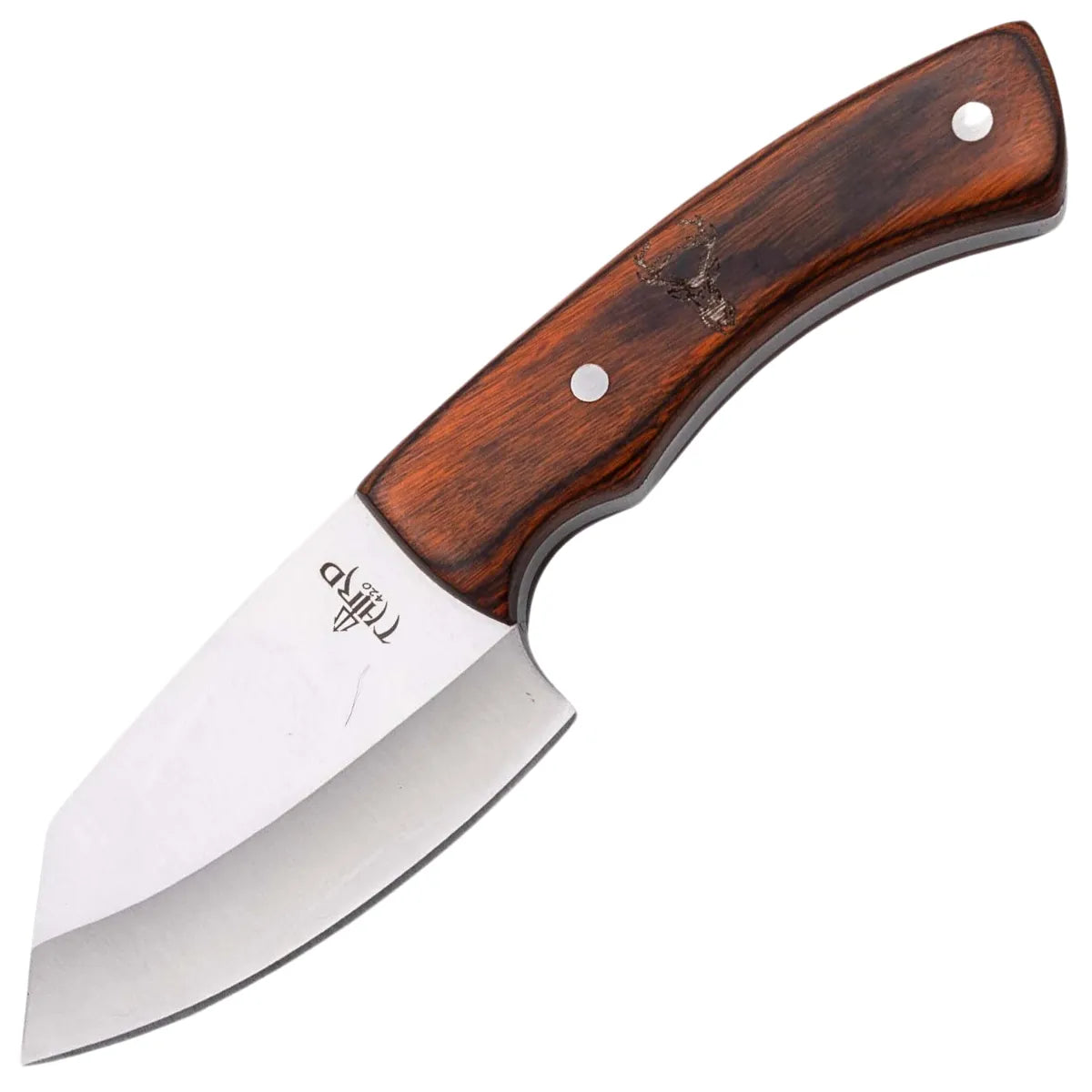 Cuchillo de Caza Third Acero 440 Satinado – Mango Pakkawood