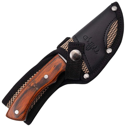 Cuchillo de Caza Third Acero 440 Satinado – Mango Pakkawood