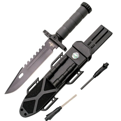 Imagen de Cuchillo de supervivencia Third 11113BK parte de nuestra colección en Espadas y más, sitio oficial.