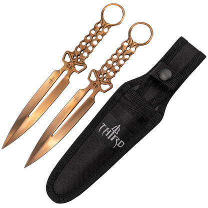 Cuchillos Lanzadores Third con Funda - Varios Acabados