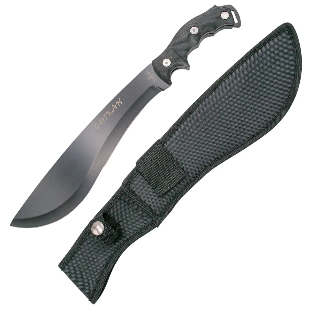 Cuchillo táctico «Chikan» Third Negro Acero 420