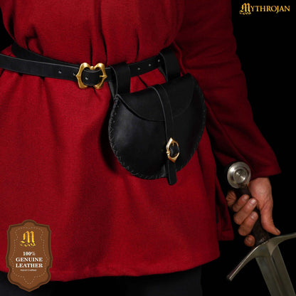 Funda Medieval Vikinga de Cuero para Cinturón Mythrojan - Imagen 7