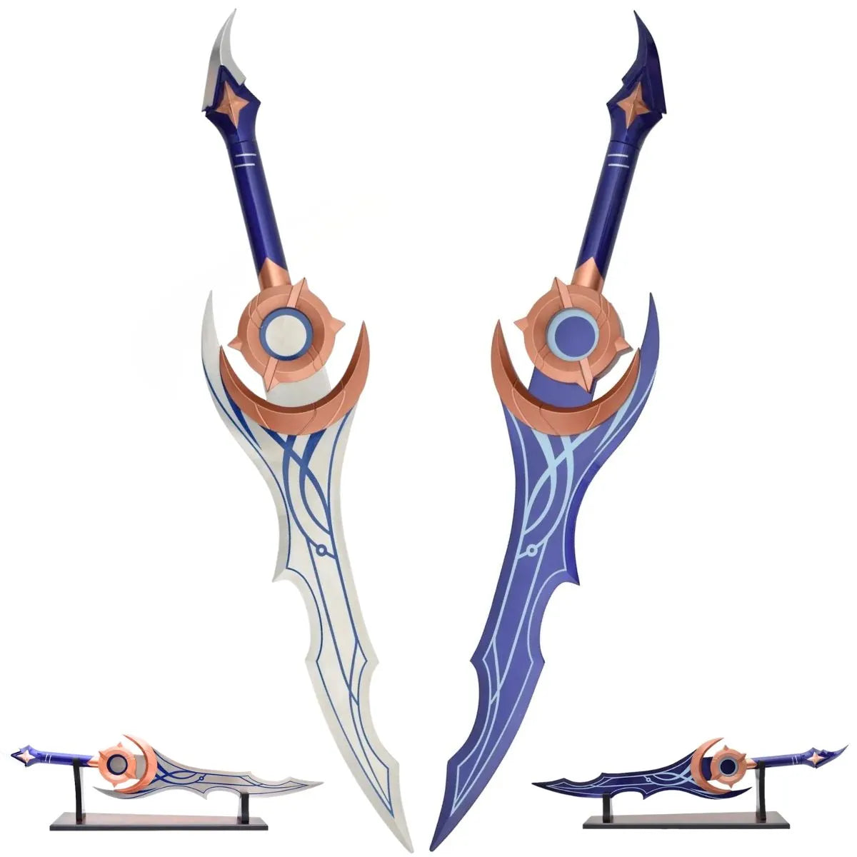 Daga Decorativa Moonshadow de Solo Leveling (Azul o Blanca)