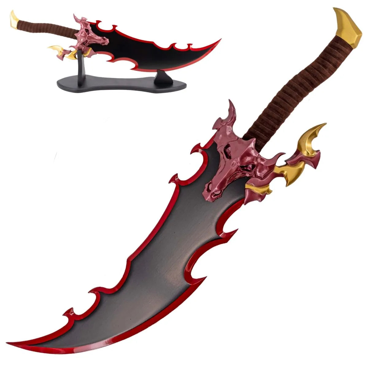 Daga Solo Leveling del Rey Demonio Cabeza de Dragón